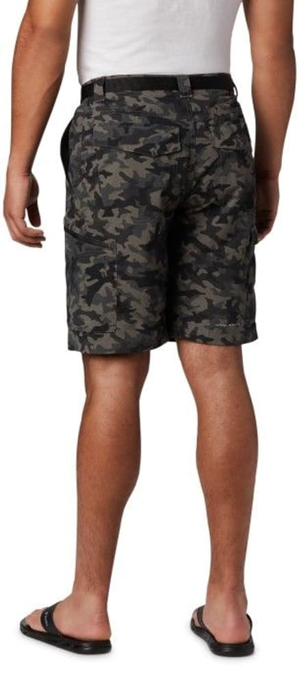 Silver Ridge Printed Cargo Short Black Camo, view: 2