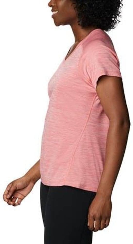 W's Zero Rules Short Sleeve Shirt Salmon Healther, view: 2