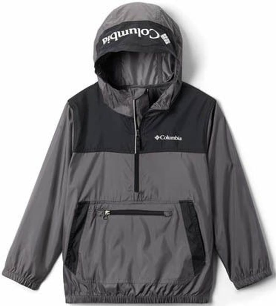 Youth Bloomingport Windbreaker City Grey/Black, view: 0