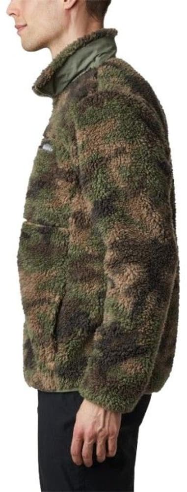 M's Winter Pass Print Fleece Full Zip Cypres Camo, view: 1