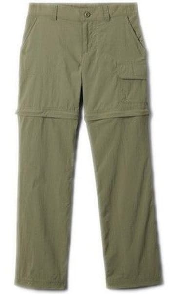 Youth Girls Silver Ridge IV Convertible Pant Stone Green, view: 0