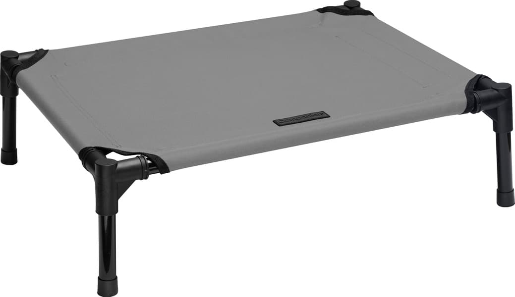 Folded Camping Bed 61x46x18 cm Grey, view: 0