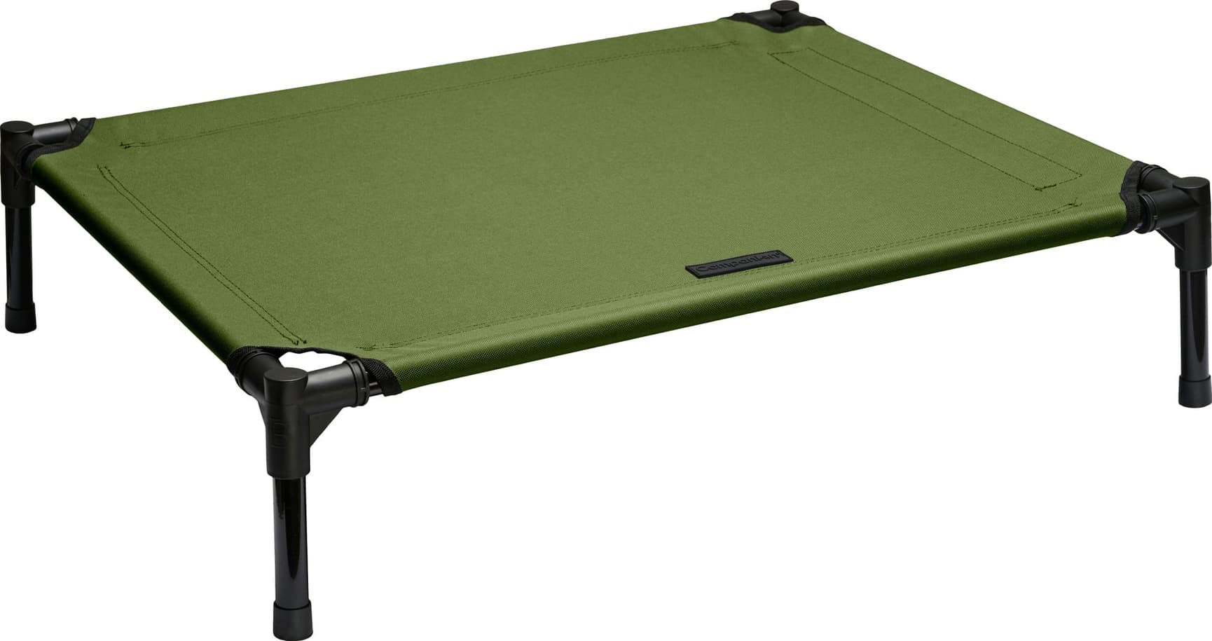 Folded Camping Bed 76x61x18 cm Green, view: 0