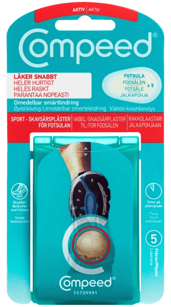 Skavsårsplåster Sport Fotsula, view: 0