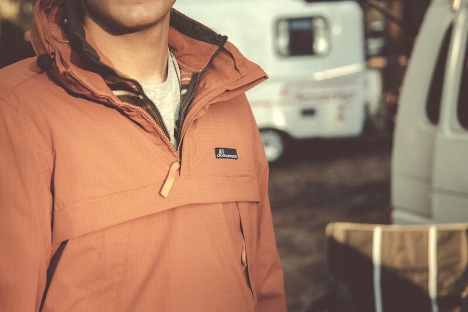 M's Anderson Cagoule Potters Clay, view: 9