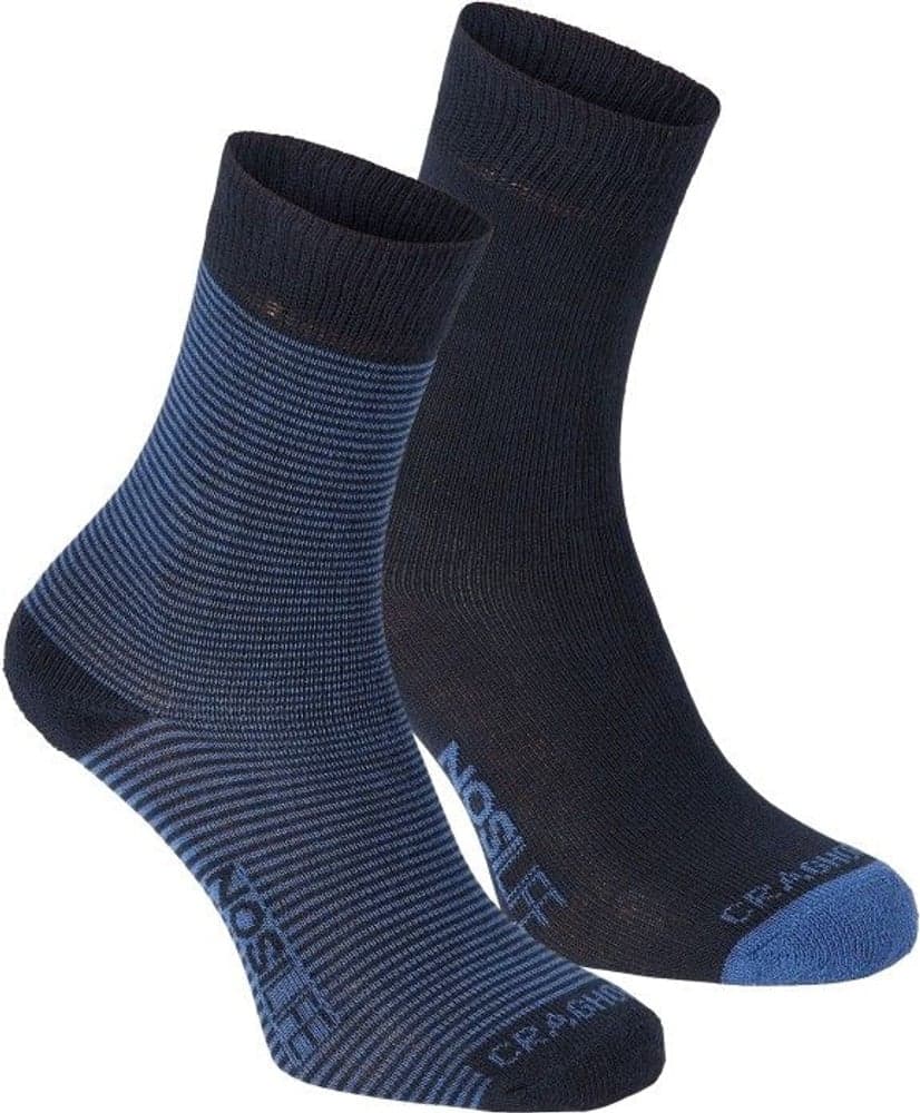 NosiLife Twin Sock Pack Dark Navy/Soft Denim, view: 0