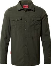 M's NosiLife Adventure LS Shirt Dark Khaki - view: 0