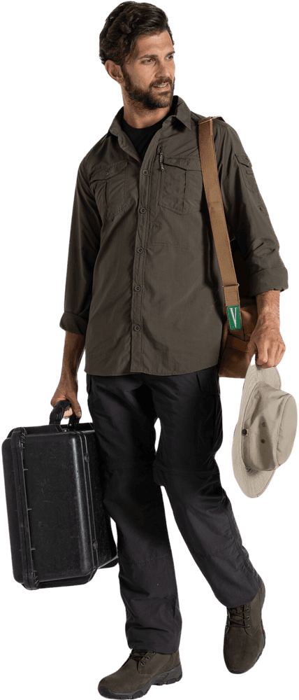 M's NosiLife Adventure LS Shirt III Woodland Green, view: 7