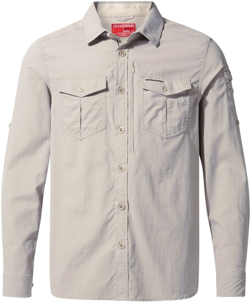 M's NosiLife Adventure III LS Shirt Parchment, view: 0