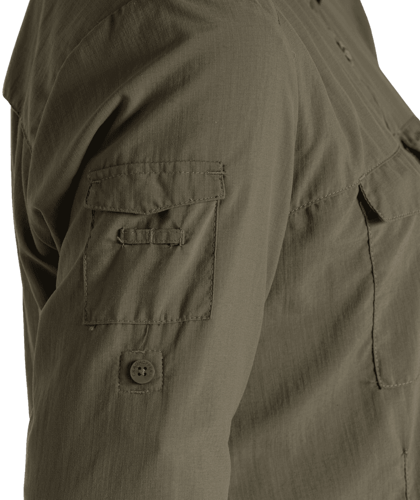 W's NosiLife Adventure LS Shirt III Wild Olive, view: 4