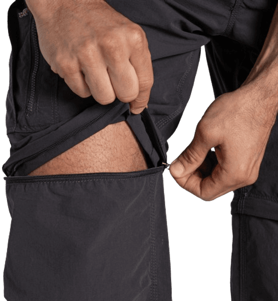 M's NosiLife Convertible Cargo Trouser II Black Pepper, view: 8