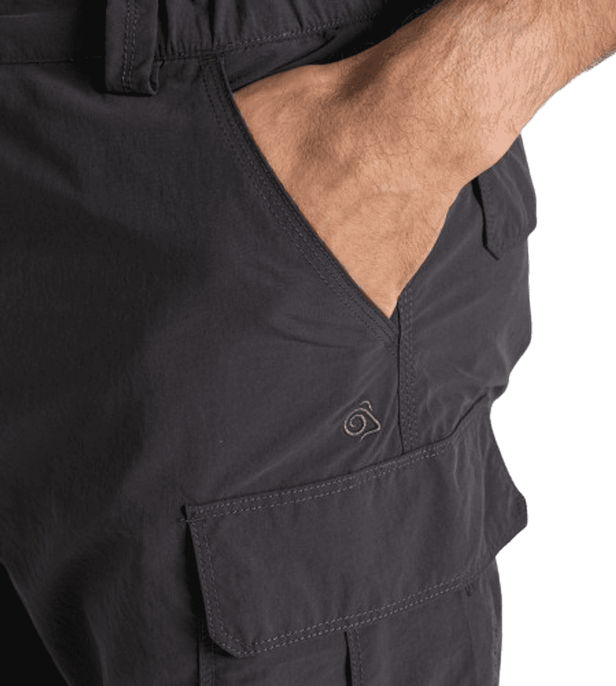 M's NosiLife Convertible Cargo Trouser II Black Pepper, view: 5