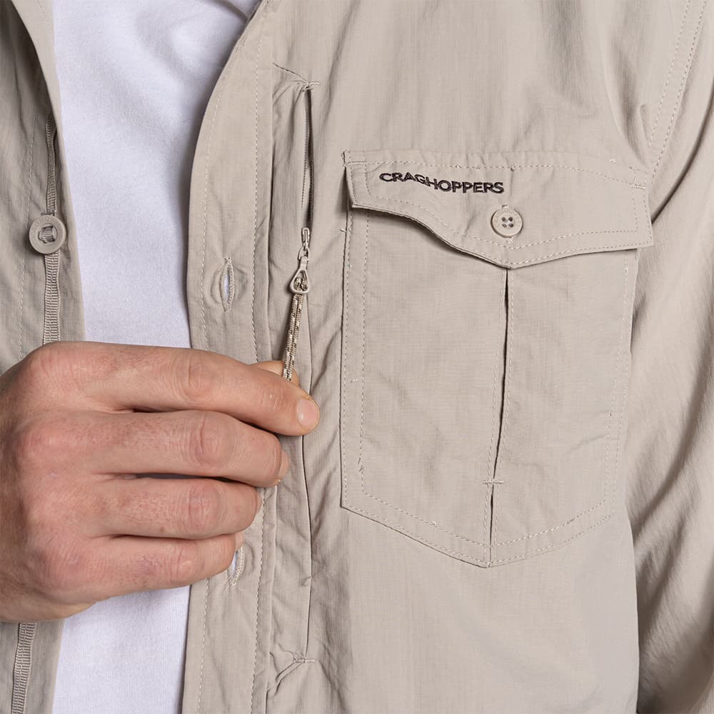 Nosilife Adventure Long Sleeved Shirt Iii Parchment, view: 3