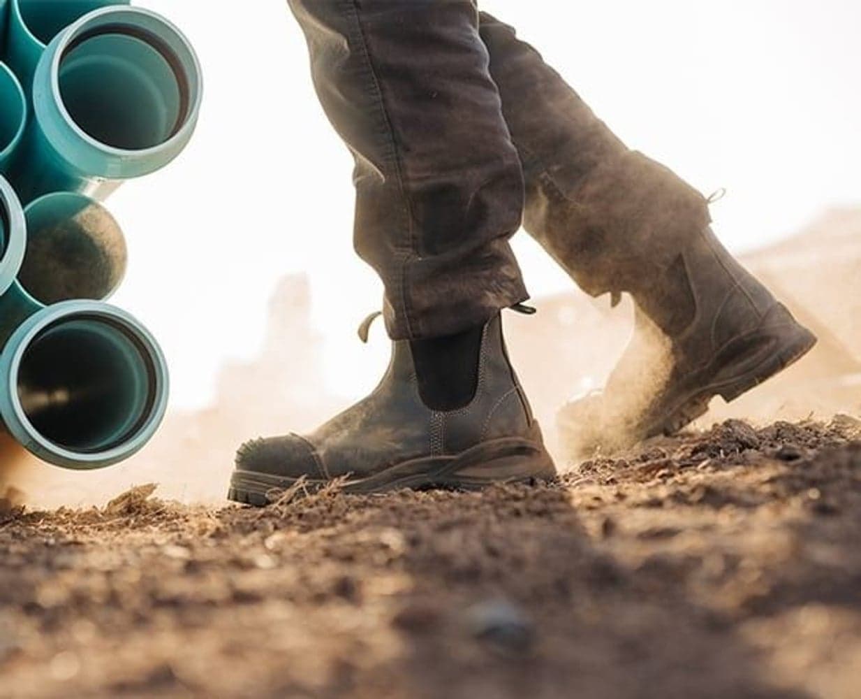 910 Arbetskänga med gummerad ståltå & spiktrampsula, view: 3