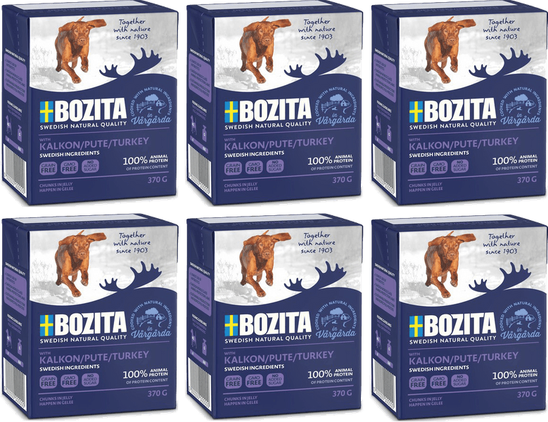 Kalkon Bitar i Gelé 6 x 370 g, view: 0