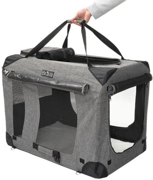 Highway Dog Crate Tarmac Grey XL, view: 1