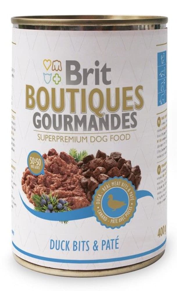 Brit Boutiques Gourmandes Duck Bits & Paté 400 g, view: 0
