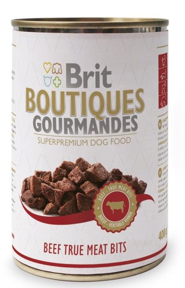 Brit Boutiques Gourmandes Beef True Meat Bits 400 g, view: 0