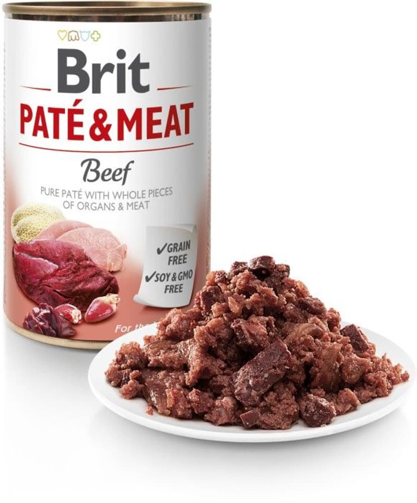 Brit Paté & Meat Beef 400 g, view: 1