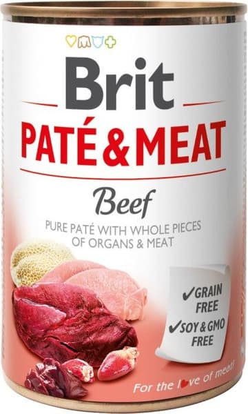 Brit Paté & Meat Beef 400 g, view: 0