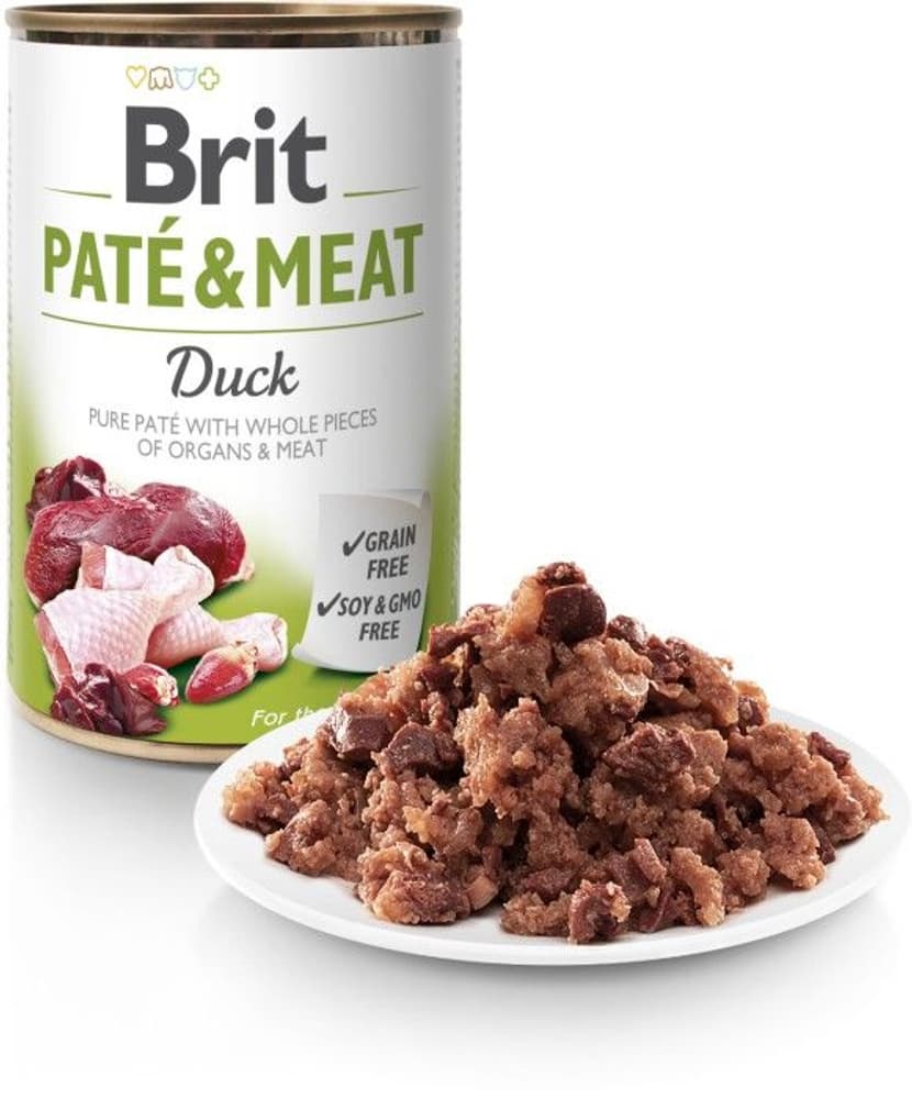 Brit Paté & Meat Duck 400 g, view: 1