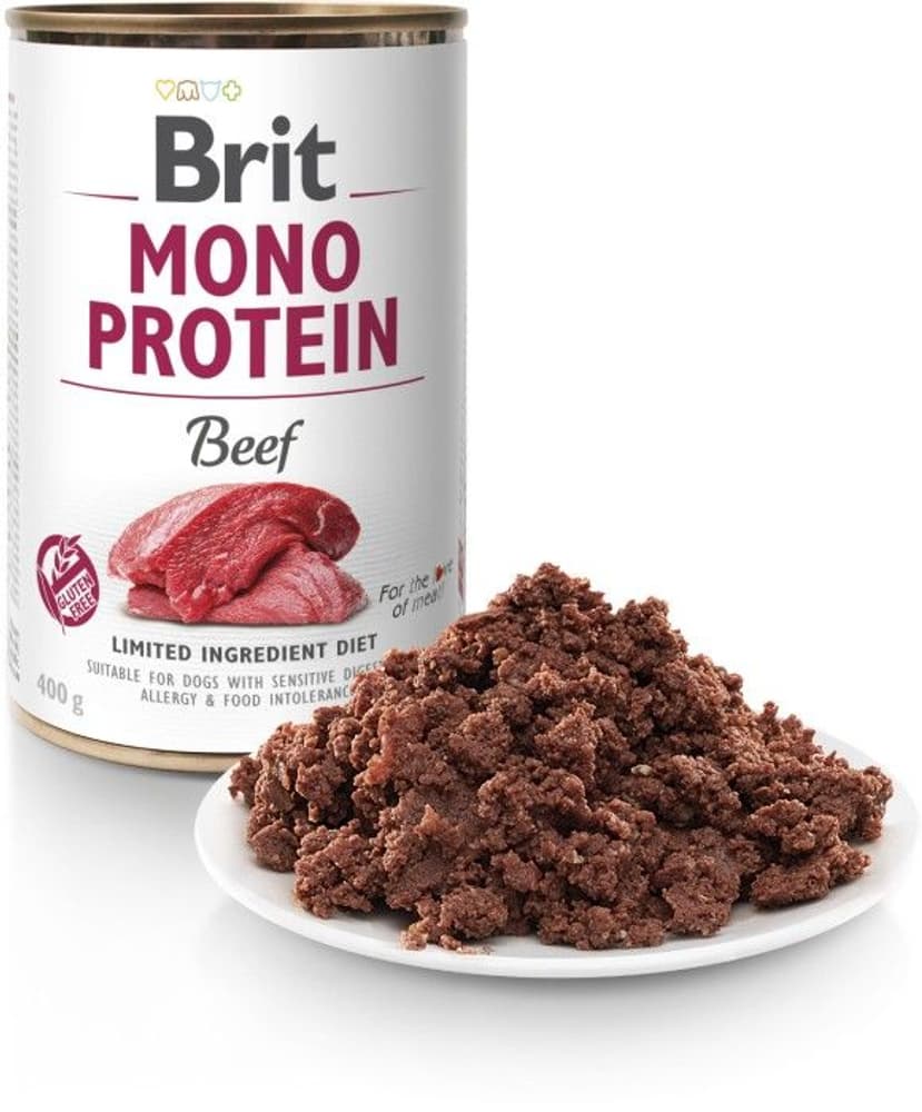 Brit Mono Protein Beef 400 g, view: 1