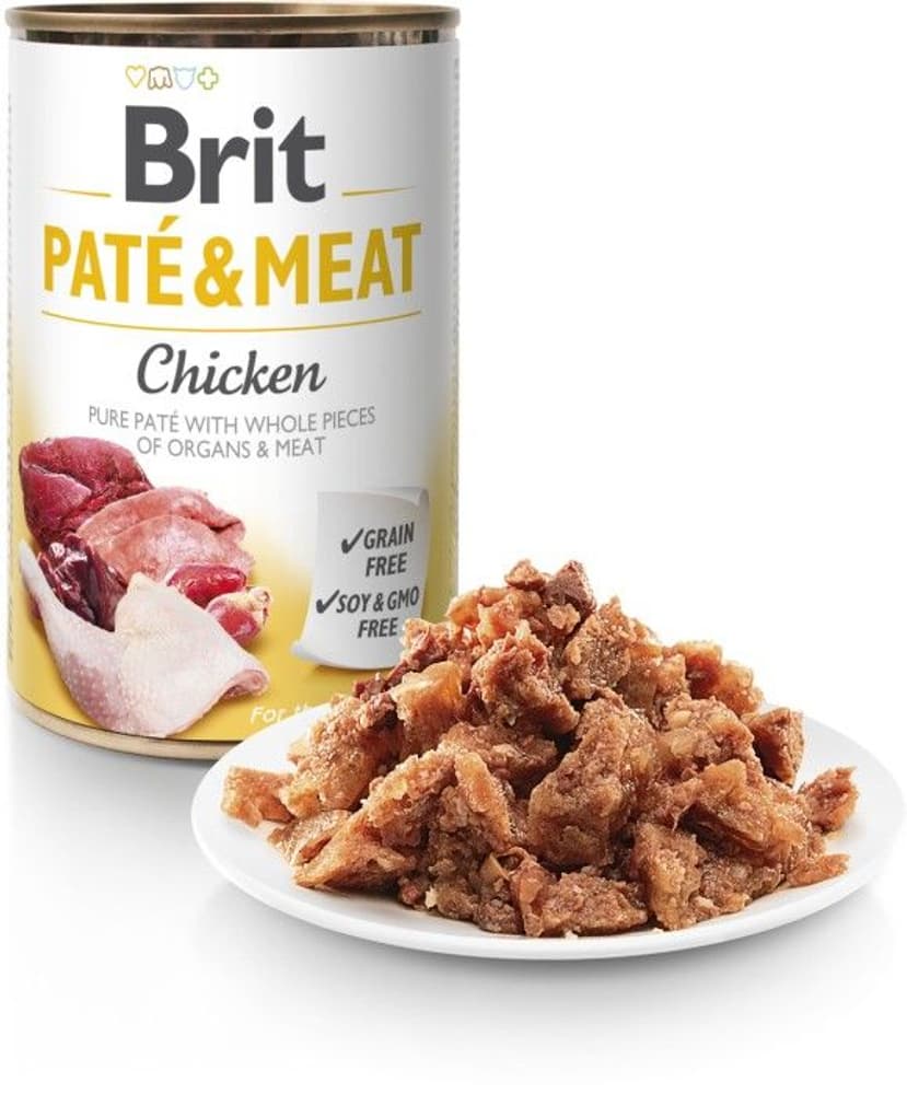 Brit Paté & Meat Chicken 400 g, view: 1