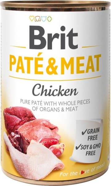 Brit Paté & Meat Chicken 400 g, view: 0