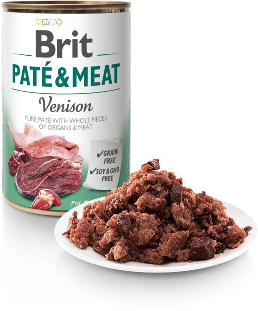 Brit Paté & Meat Venison 400 g, view: 1