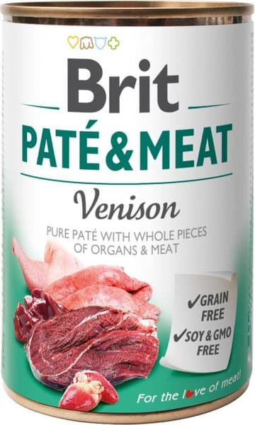 Brit Paté & Meat Venison 400 g, view: 0