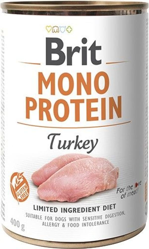 Brit Mono Protein Turkey 400 g, view: 0