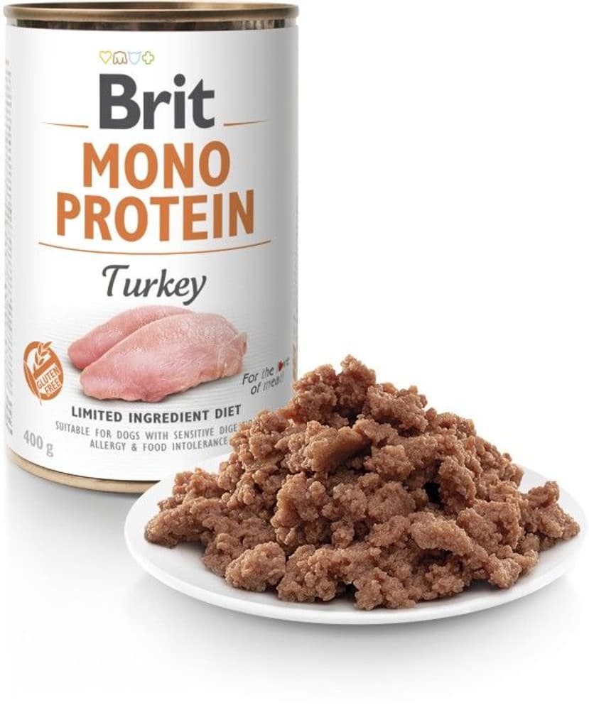 Brit Mono Protein Turkey 400 g, view: 1
