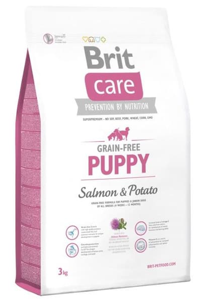Grain-free Puppy Salmon & Potato 3 kg, view: 0