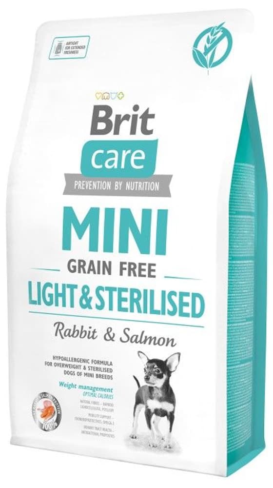 Mini Grain Free Light & Sterilised 2 kg, view: 0