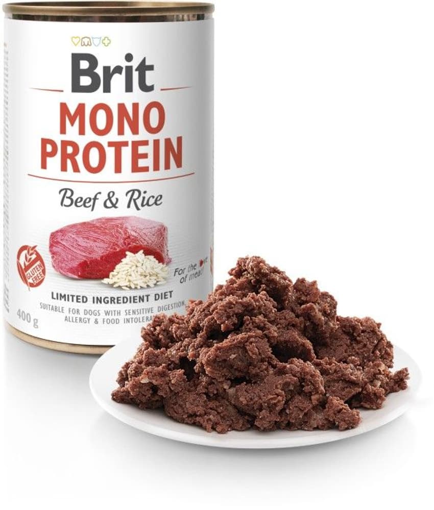 Brit Mono Protein Beef & Brown Rice 400 g, view: 1