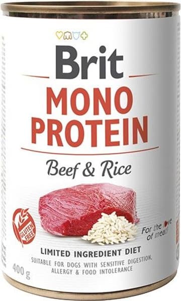Brit Mono Protein Beef & Brown Rice 400 g, view: 0