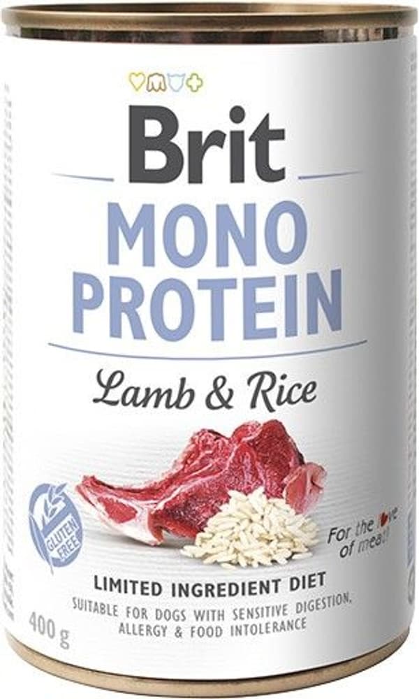 Brit Mono Protein Lamb & Brown Rice 400 g, view: 0