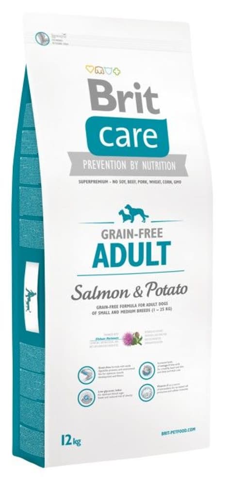 Grain-free Adult Salmon & Potato 12 kg, view: 0