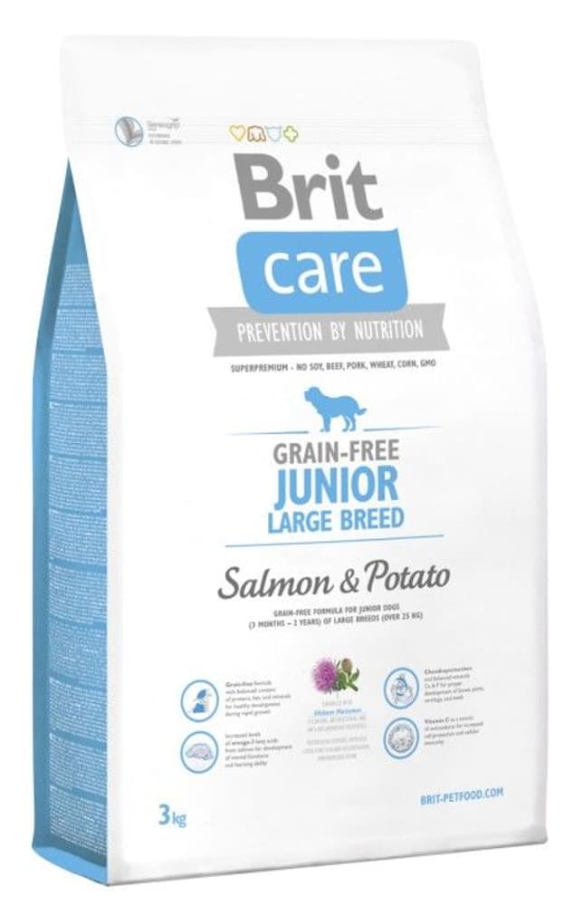 Grain-free Junior Large Salmon & Potato 3 kg, view: 0