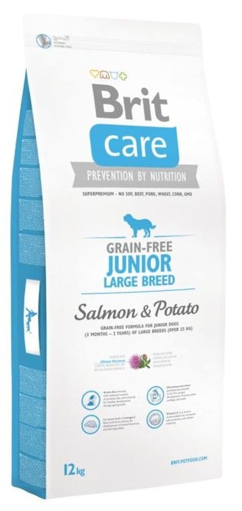 Grain-free Junior Large Salmon & Potato 12 kg, view: 0