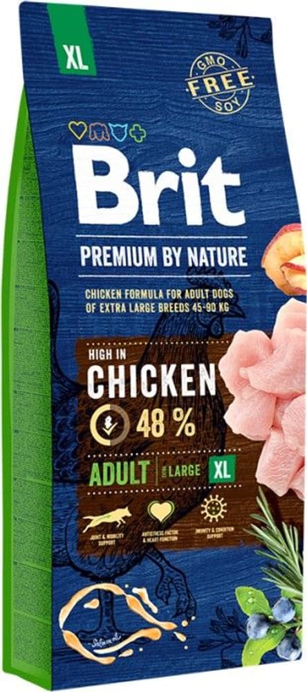 Brit Premium By Nature Adult XL 15 kg, view: 0