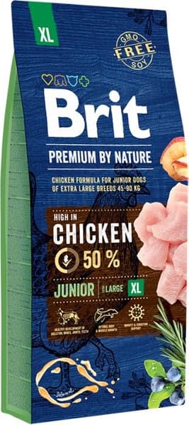 Brit Premium By Nature Junior XL 15 kg, view: 0