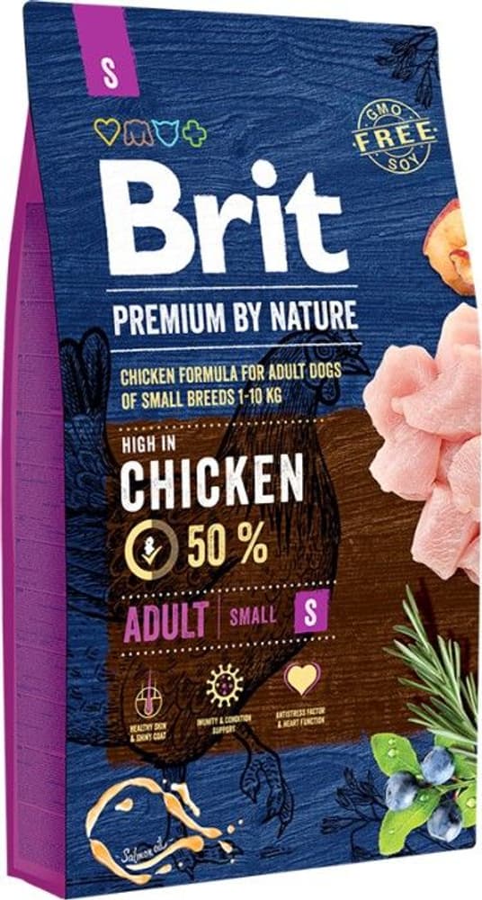 Brit Premium By Nature Adult Small 8 kg, view: 0