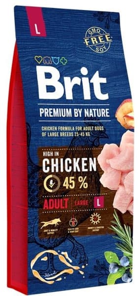 productImage: Brit Premium By Nature Adult Large 15 kg