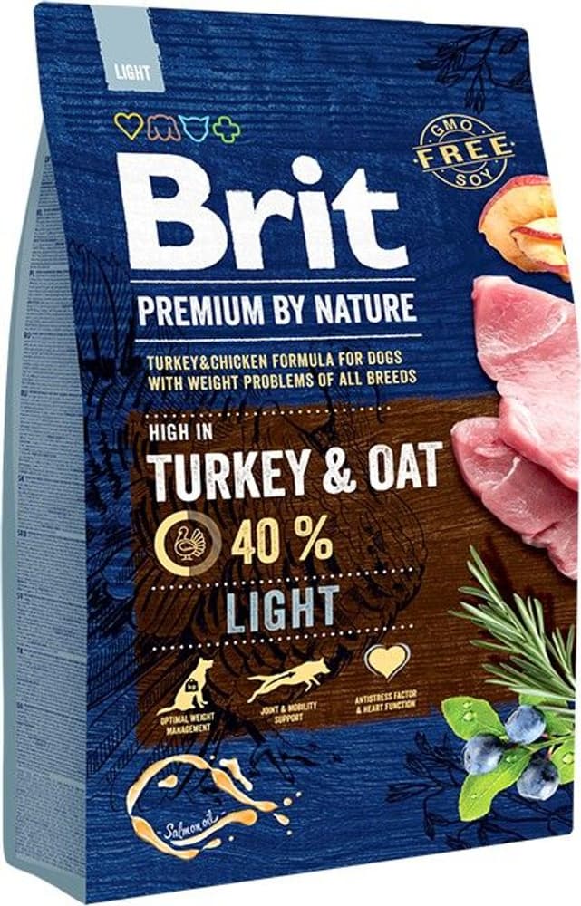 Brit Premium By Nature Turkey Light 3 kg, view: 0