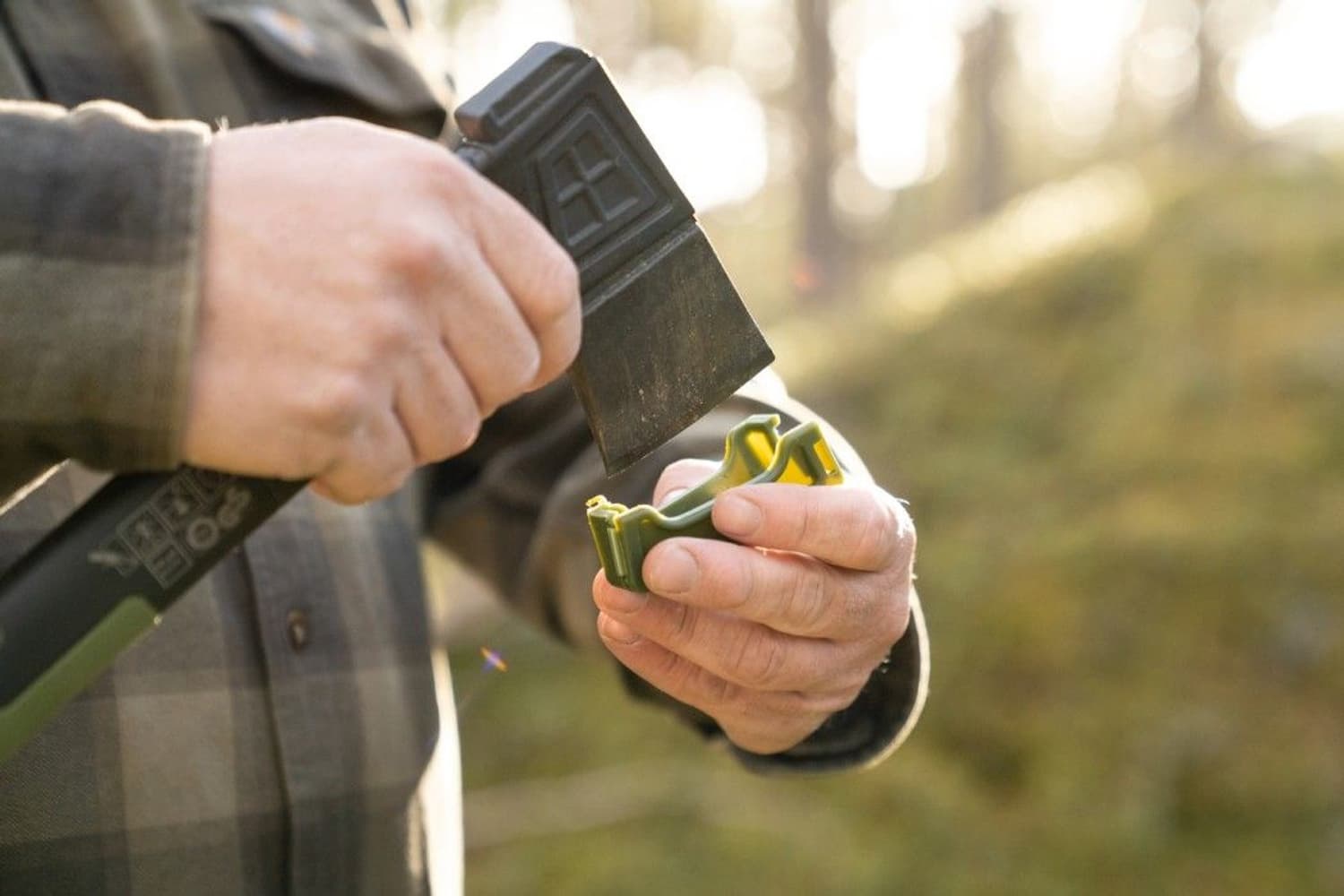 Kikut Axe 36 cm Black/Green, view: 1