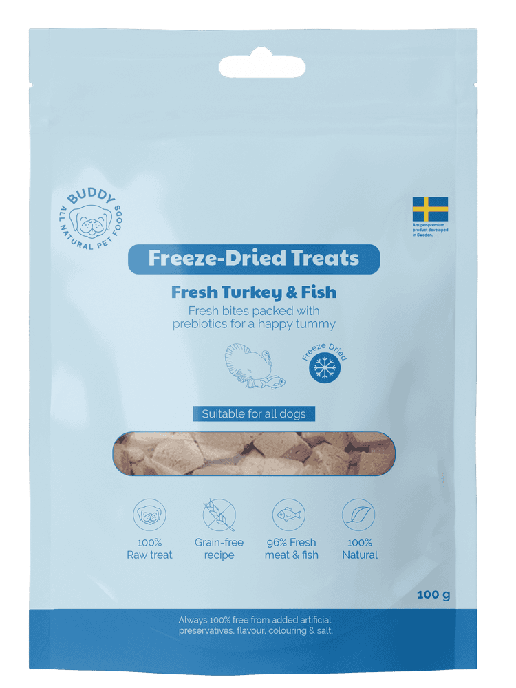 Freeze Dried Treats Raw Turkey & Fish 100 g, view: 0