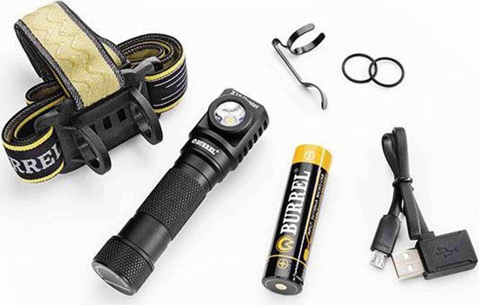 X10 Hunter Uppladdningsbar Pannlampa, view: 1