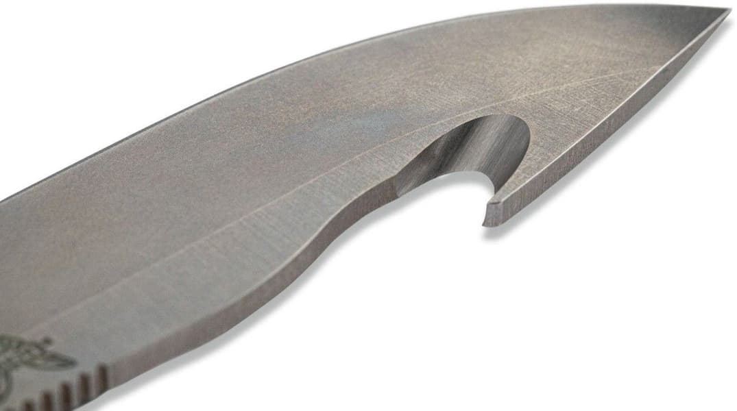 15004: Saddle Mountain Skinner wi Hook and Wood Handle, view: 2