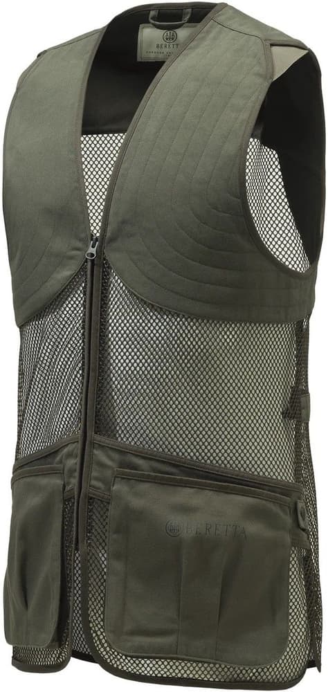 Full Mesh Vest Green Moss, view: 0